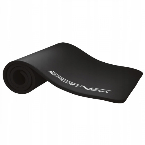 Мат для фитнеса  SportVida SV-HK0167 Black - фото №5